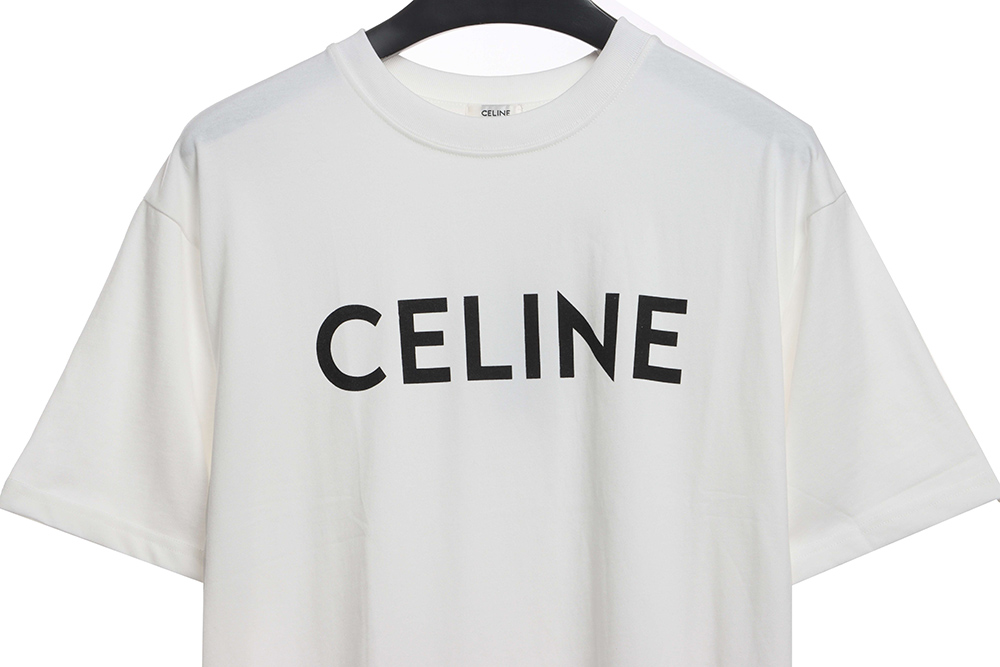 Ce**e basic letter short sleeves