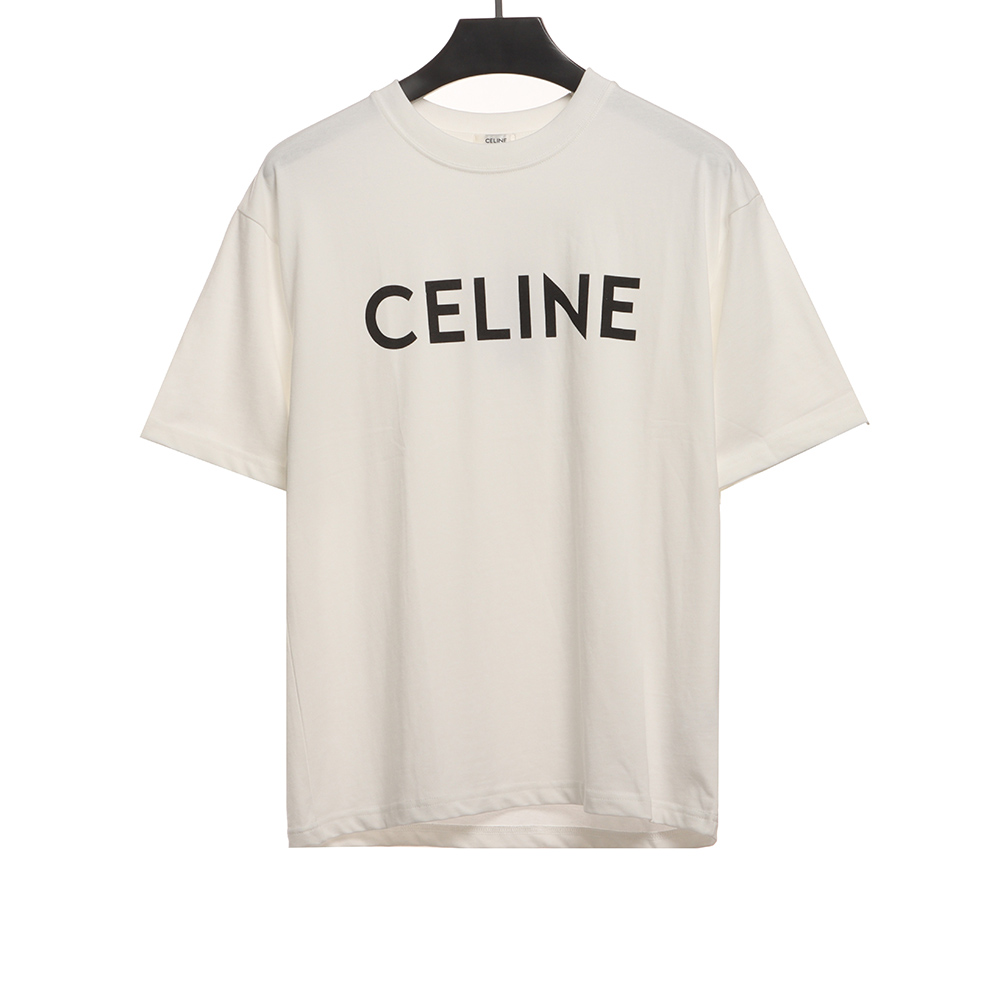 Ce**e basic letter short sleeves