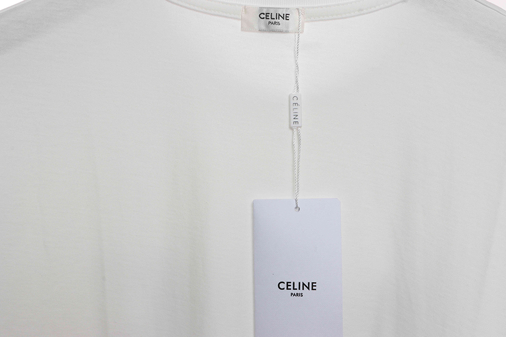 Ce**e basic letter short sleeves