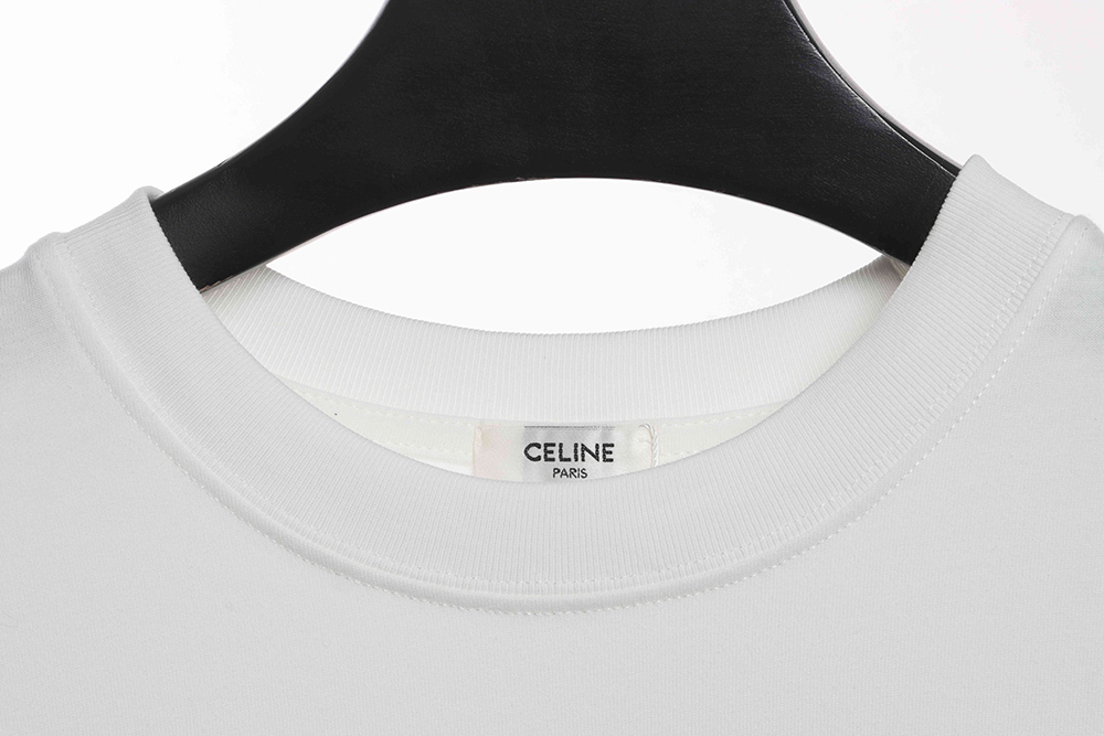 Ce**e basic letter short sleeves