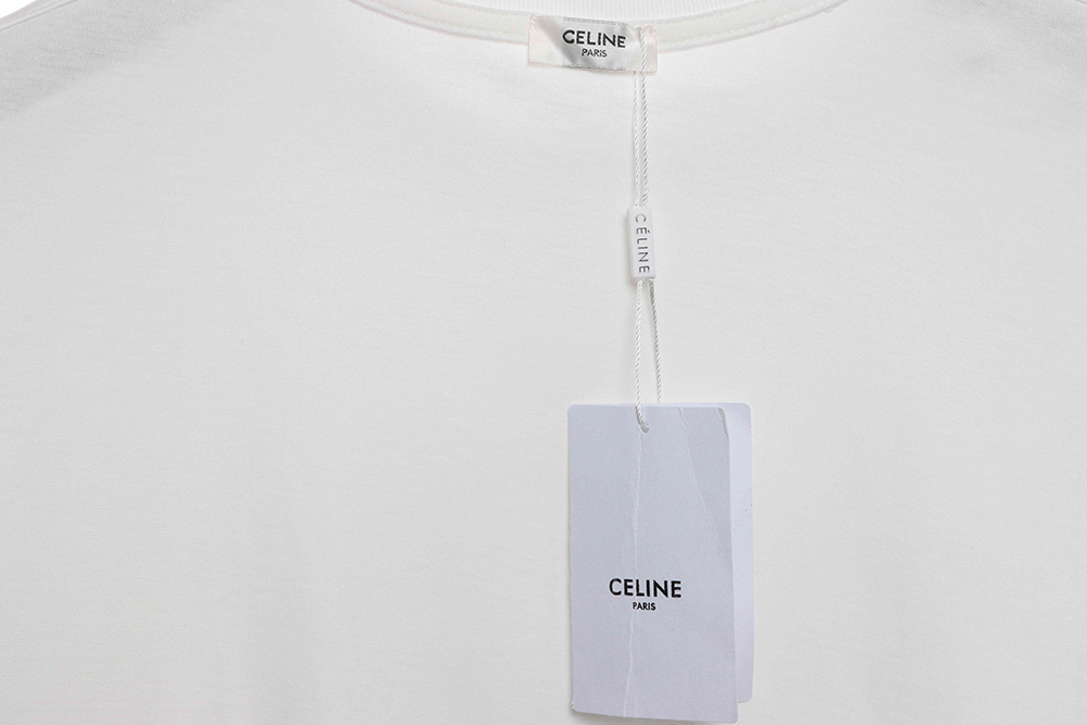 Ce**e star letter print short sleeves