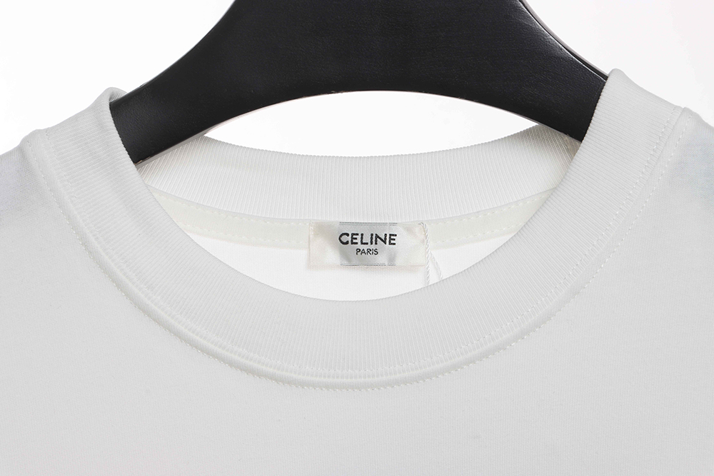 Ce**e star letter print short sleeves