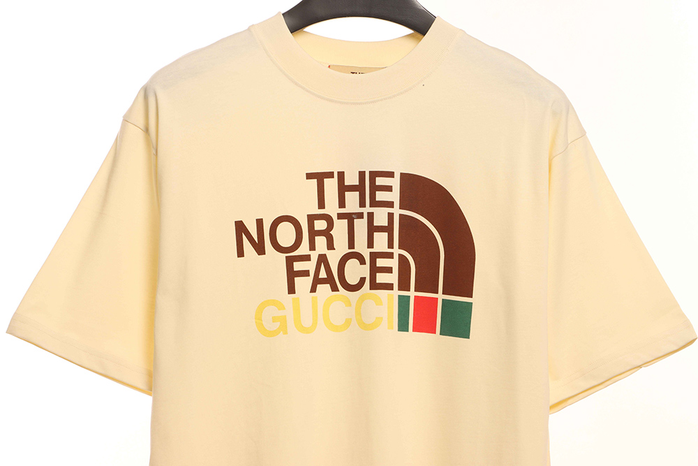 G*u*i & the nor*h f**e logo print short sleeve