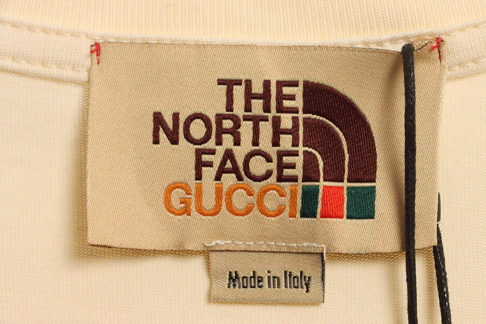 G*u*i & the nor*h f**e logo print short sleeve