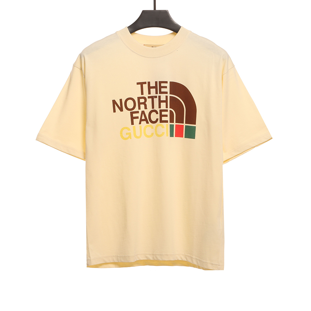 G*u*i & the nor*h f**e logo print short sleeve