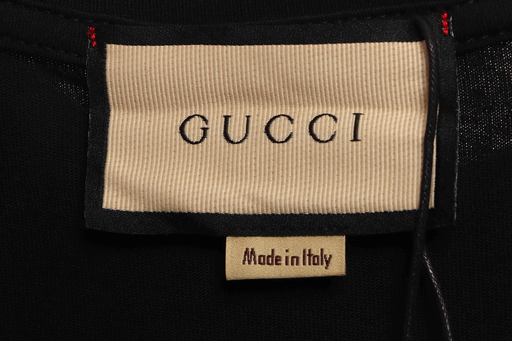 G*u*i classic city series embroidered letters short sleeve