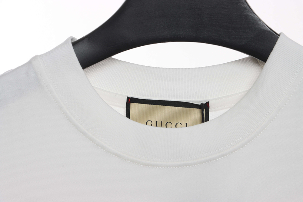 G*u*i sketch curved double g print short sleeve