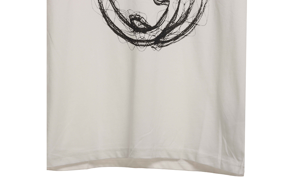 G*u*i sketch curved double g print short sleeve