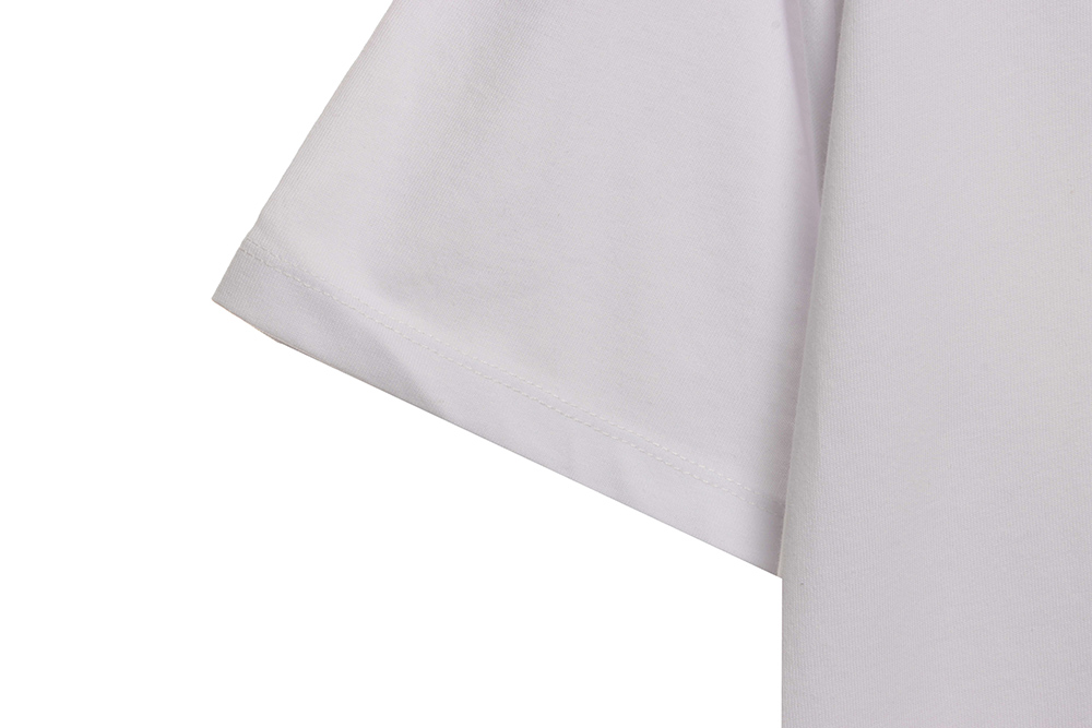 Off White eco-friendly ink hand-painted colorful graffiti short sleeves