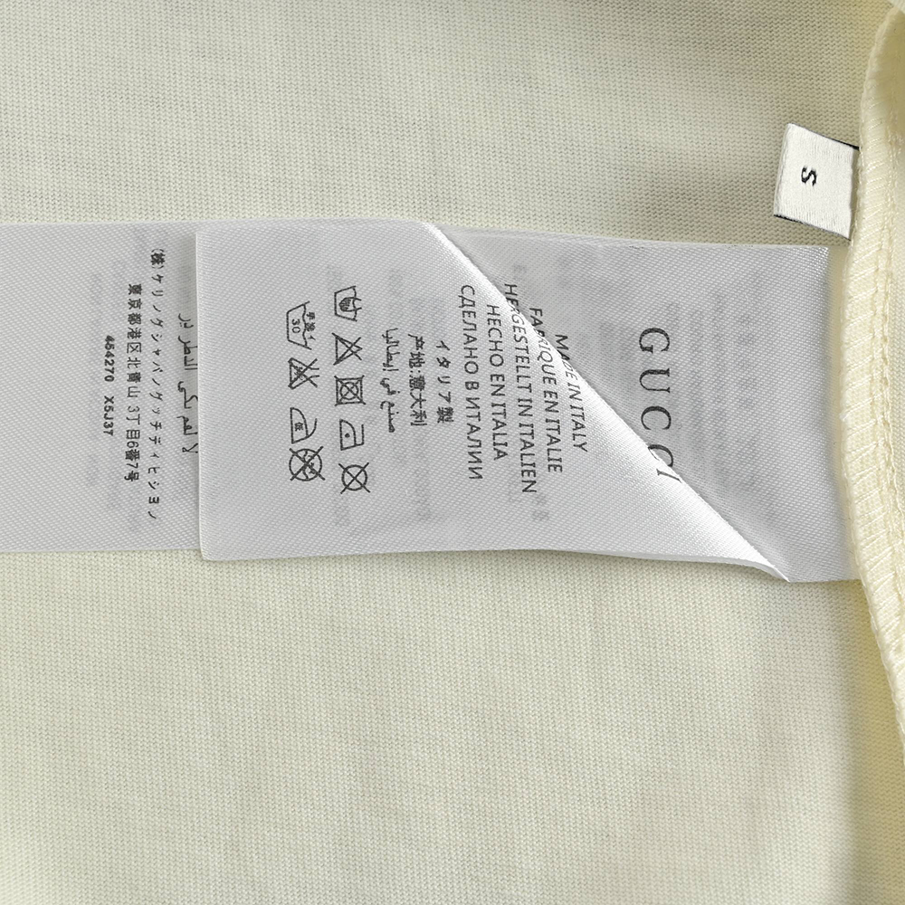 G*u*i & the nor*h f**e joint printed logo short sleeves