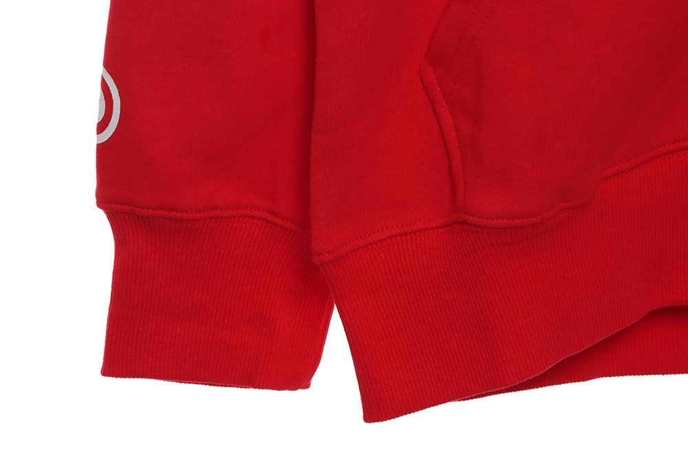 BAPE solid color patchwork camouflage shark hoodie