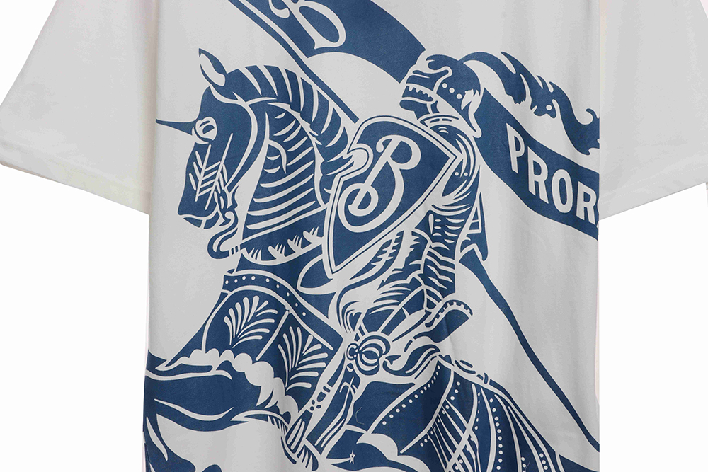 B**rry war horse knight big logo short sleeve cm1