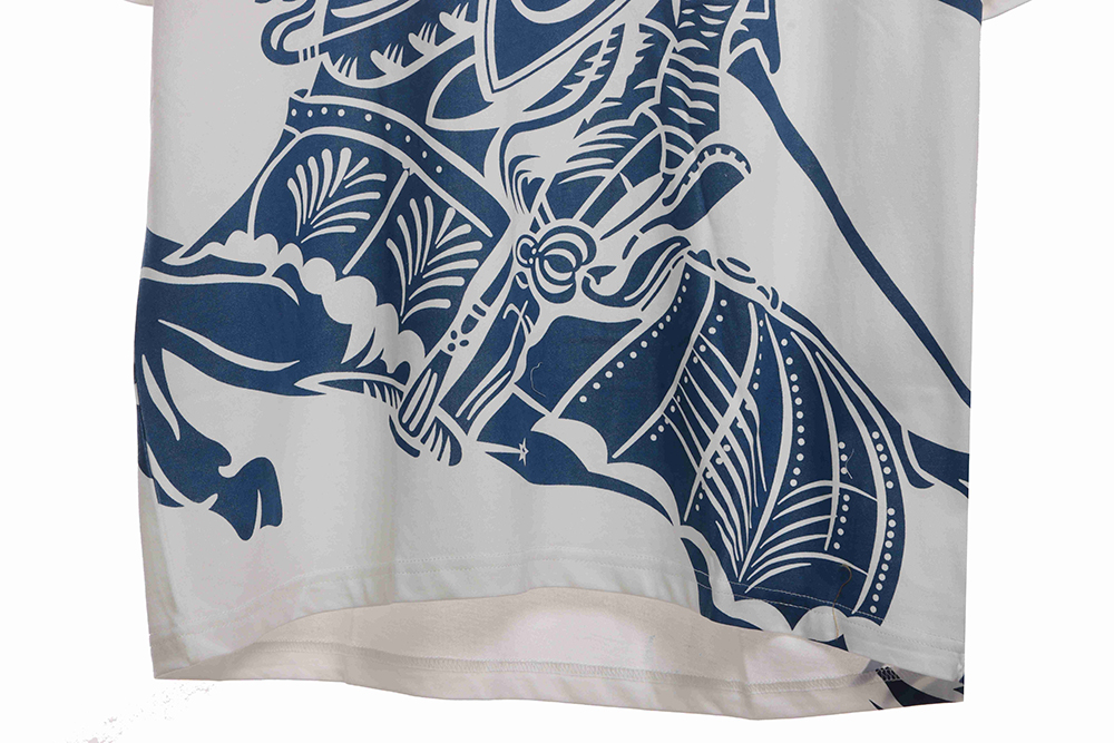 B**rry war horse knight big logo short sleeve cm1