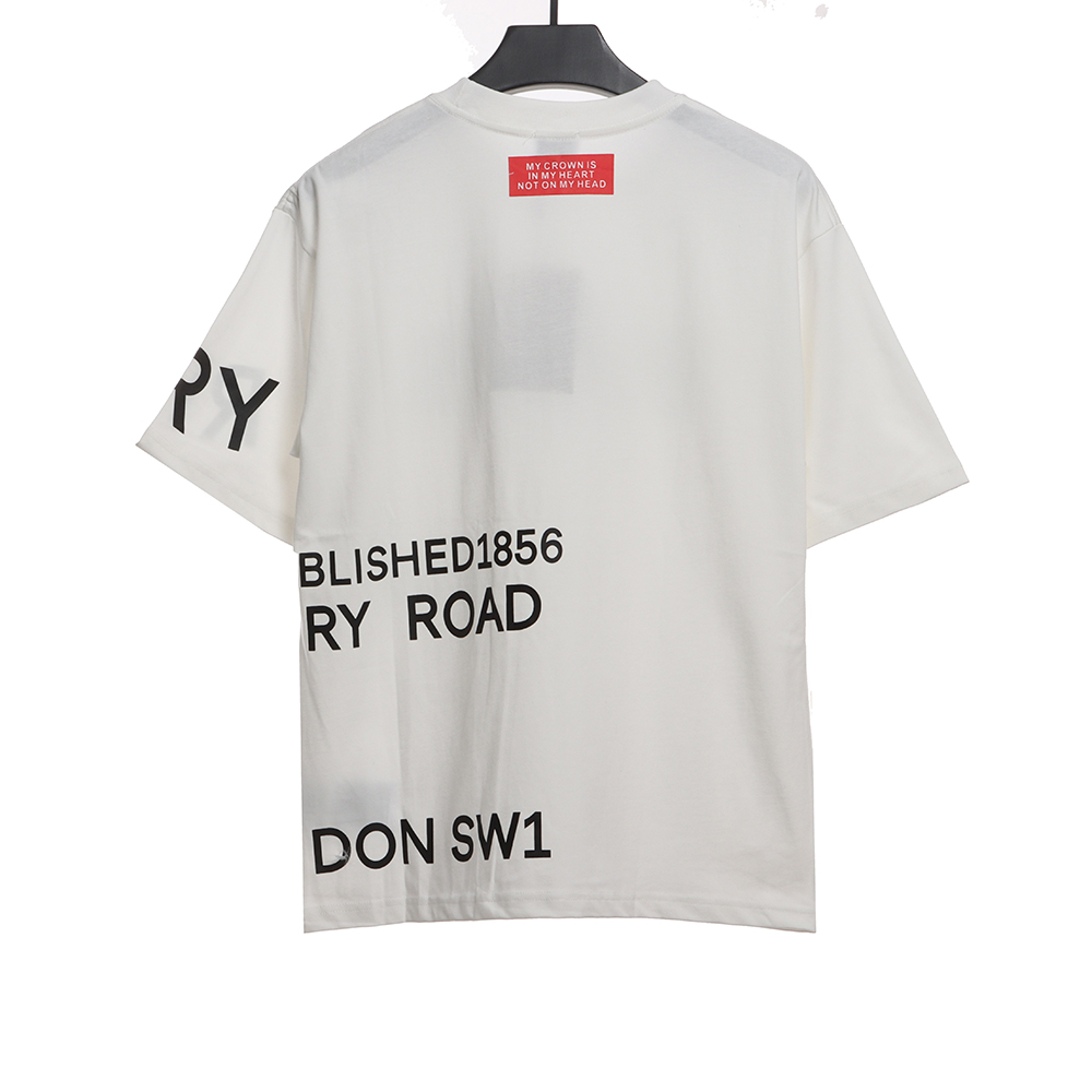 B**rry horseferry letter print short sleeves cm2