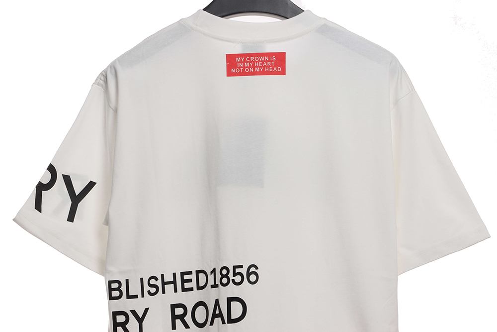 B**rry horseferry letter print short sleeves cm2