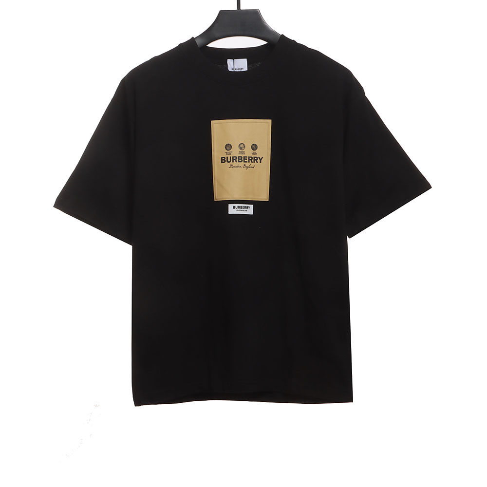 B**rry label patch short sleeves cm1