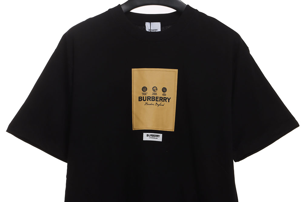 B**rry label patch short sleeves cm1