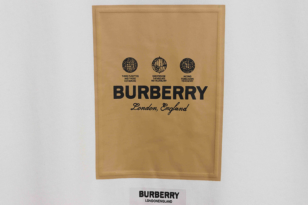 B**rry label patch short sleeves cm2