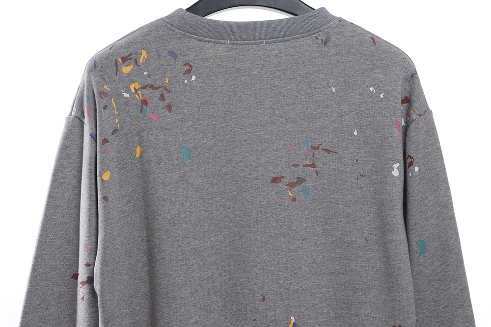 D*or handmade splash-ink sweatshirt