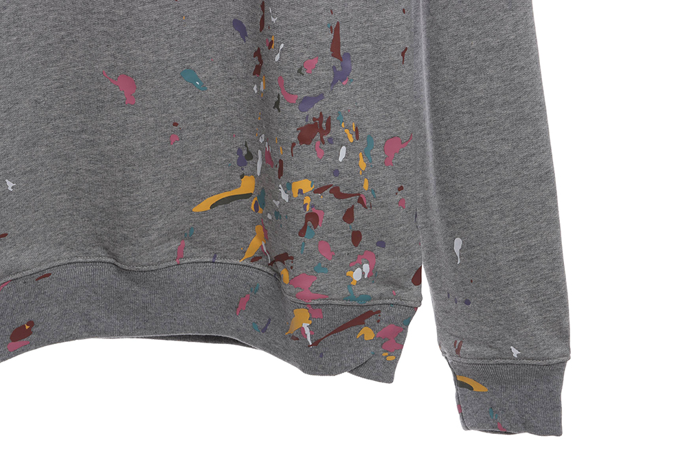 D*or handmade splash-ink sweatshirt