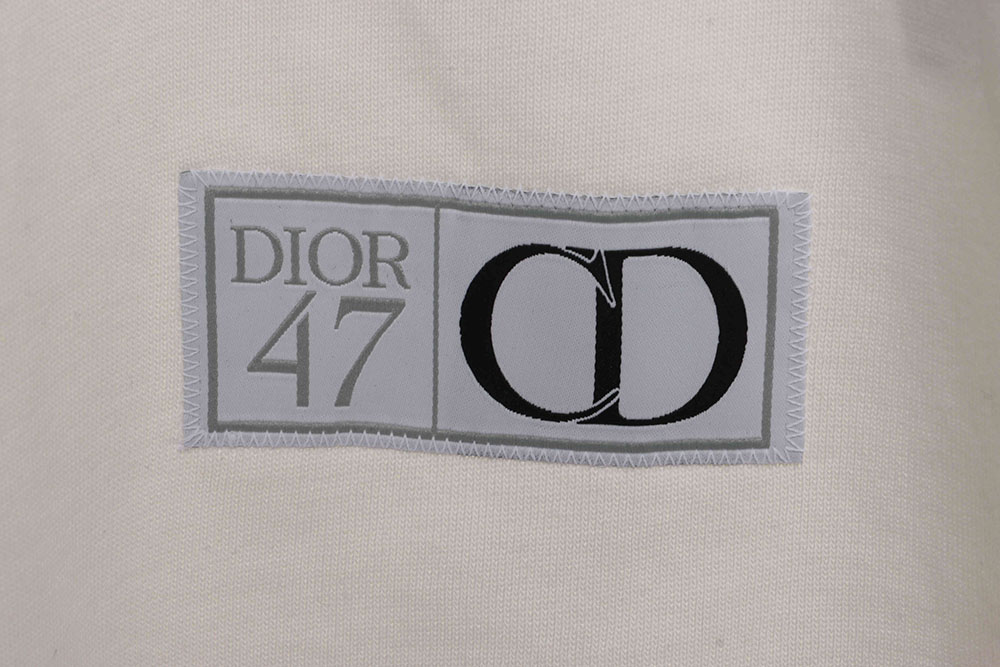 D*or 47 number embroidered short sleeves
