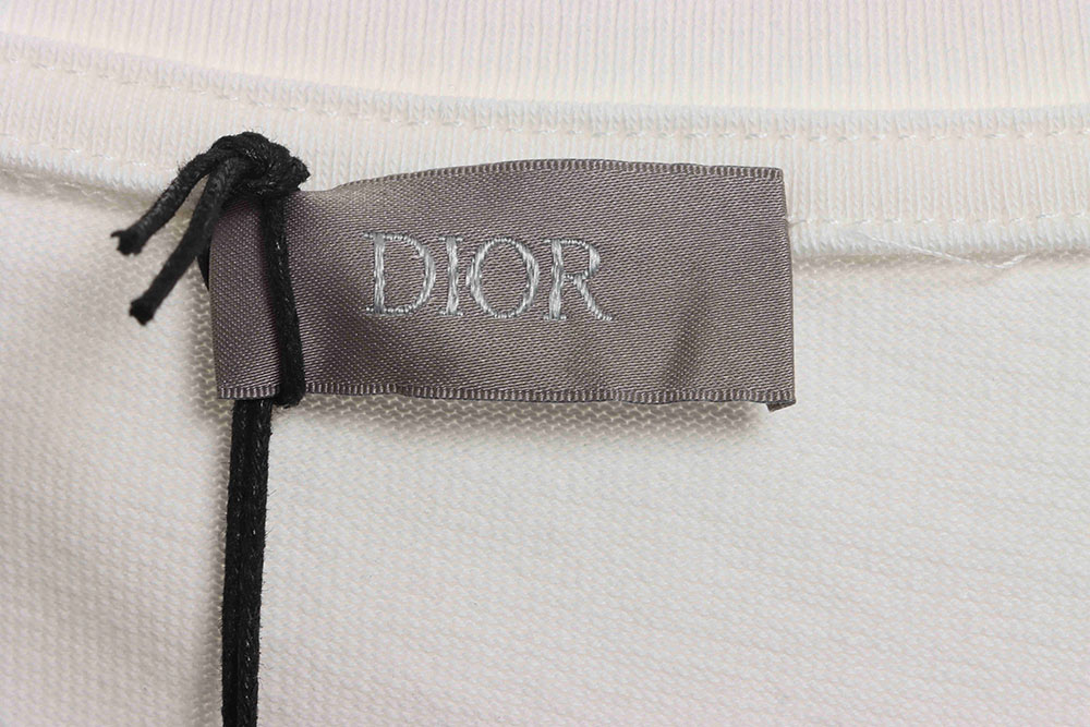 D*or 47 number embroidered short sleeves