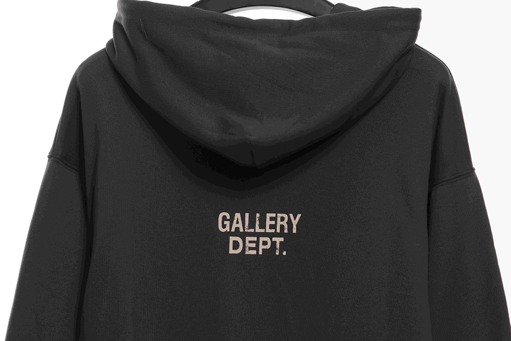 Gallery Dept Distressed Distressed Lettering Hoodie