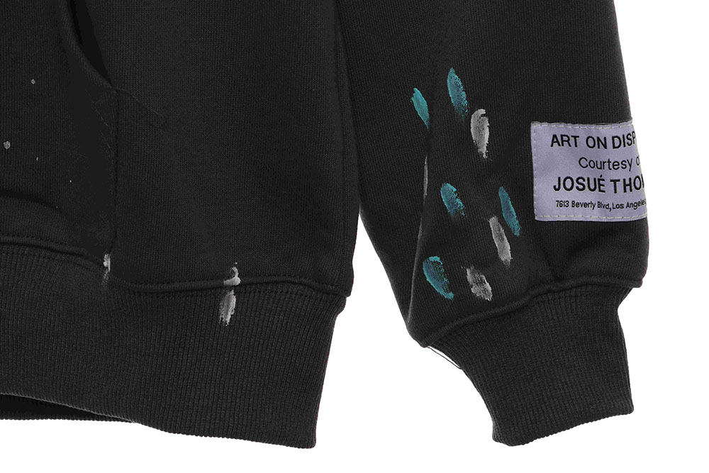 Gallery Dept Distressed Distressed Lettering Hoodie