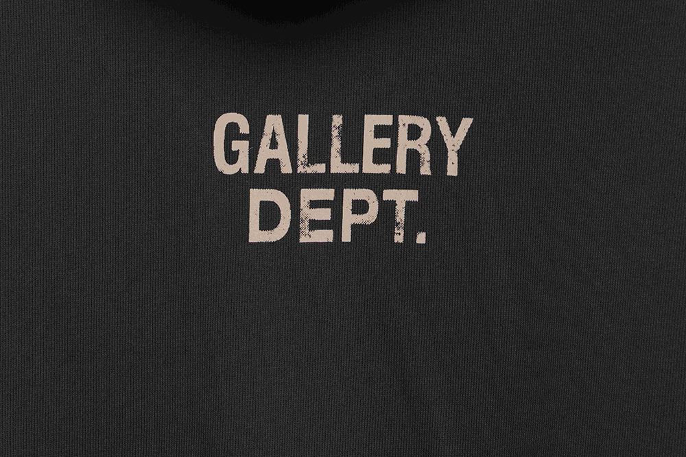 Gallery Dept Distressed Distressed Lettering Hoodie