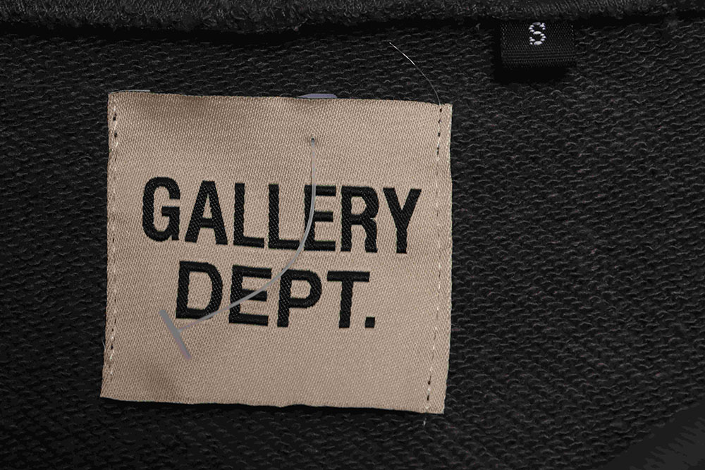 Gallery Dept Distressed Distressed Lettering Hoodie