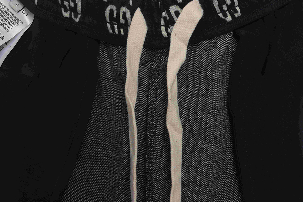 G*u*i all-over jacquard trousers