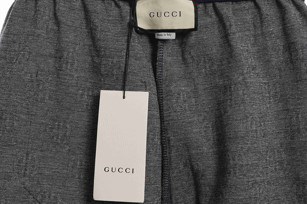 G*u*i all-over jacquard trousers