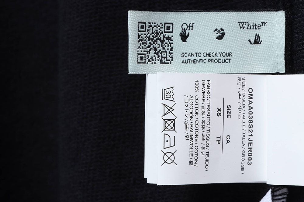 OW Acrylic Arrow Hoodie