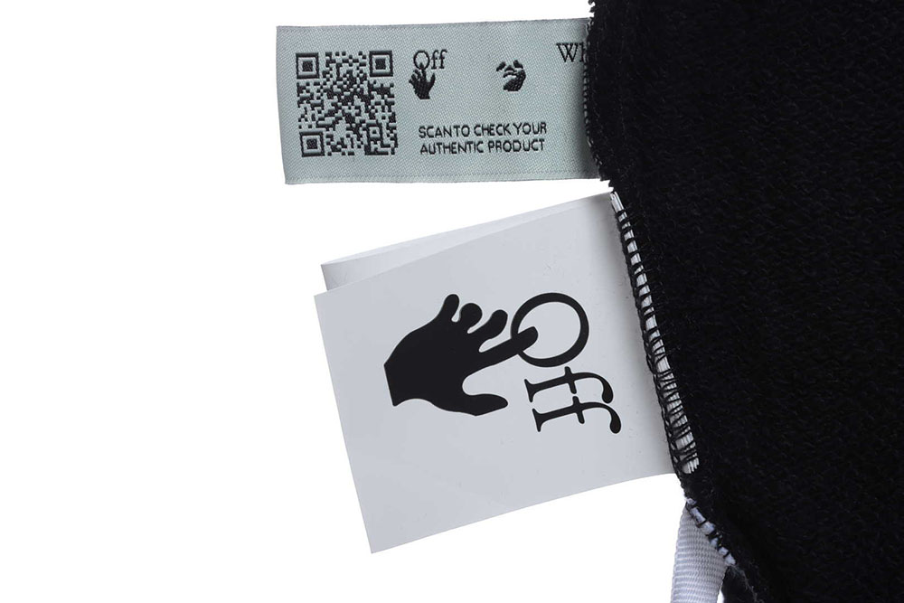 OW purple gradient colorful hoodie