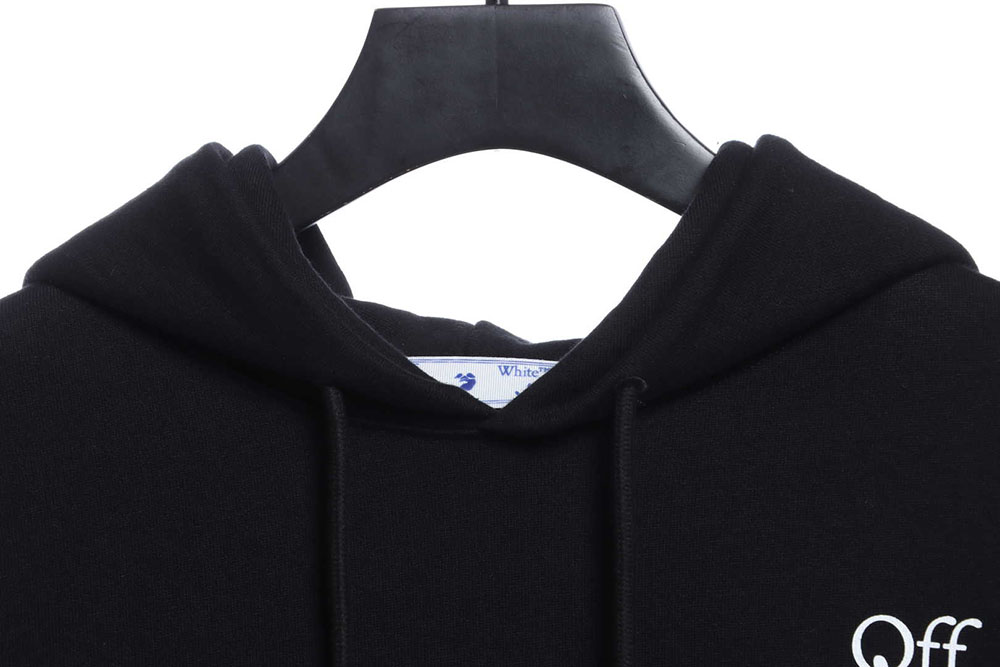 OW purple gradient colorful hoodie