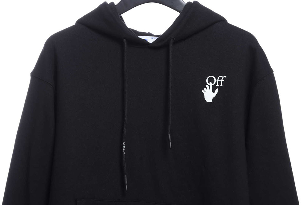 OW purple gradient colorful hoodie