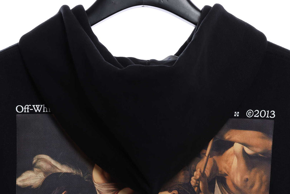 OW retro classical religious oil painting hoodie