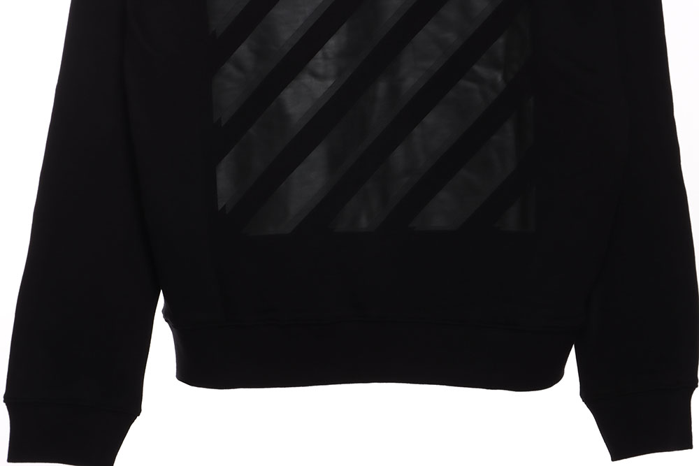 OW overlap zebra crossing arrow hoodie