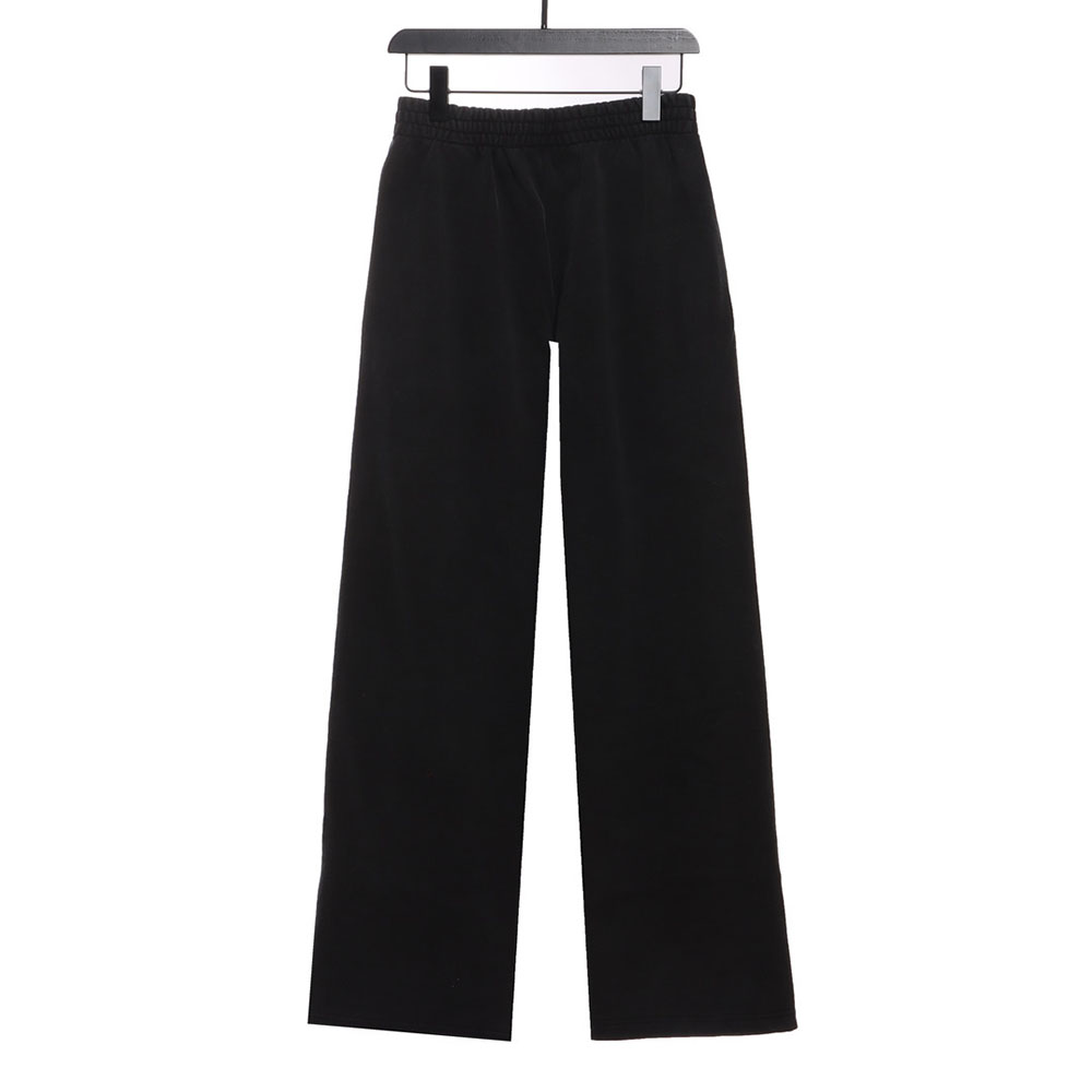 Ba*len*cia*ga distressed washed monogram trousers