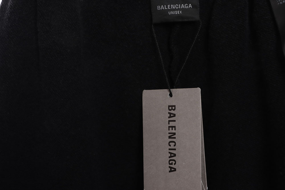 Ba*len*cia*ga distressed washed monogram trousers