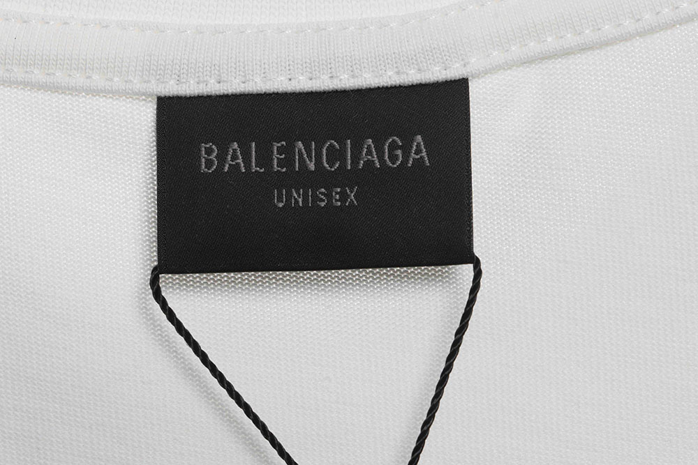 Ba*len*cia*ga air ticket passport limited short sleeve tsk1