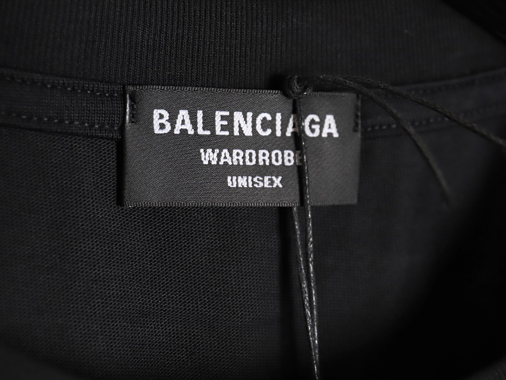 Ba*len*cia*ga rainbow logo t-shirt tsk1