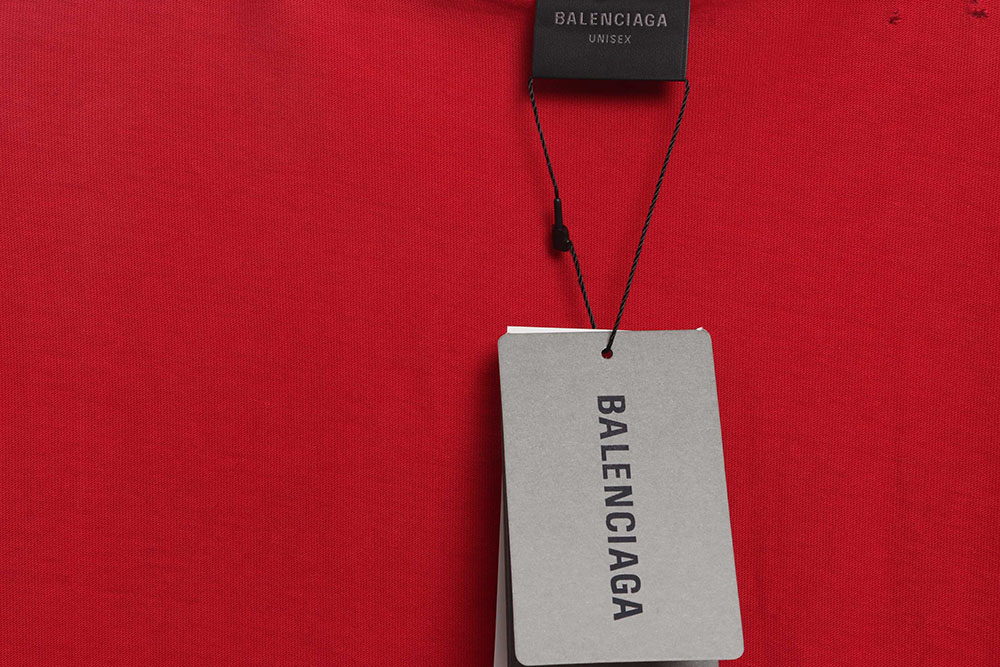 Ba*len*cia*ga blurred logo short sleeves tsk 3