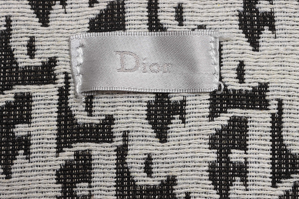 D*or classic logo jacquard all-over printed jacket