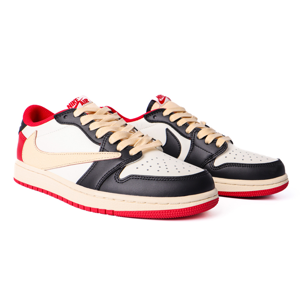 Travis Scott Air Jordan 1 Low Black Red