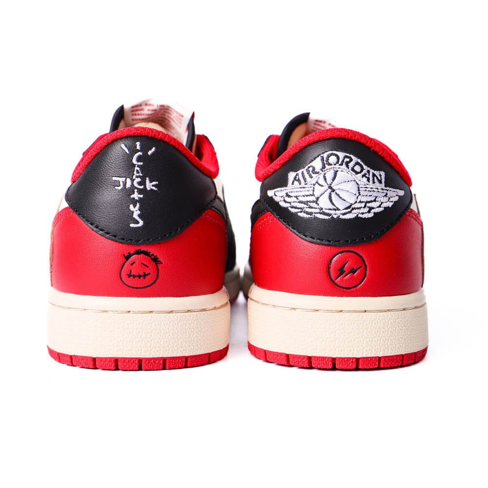 Travis Scott Air Jordan 1 Low Black Red