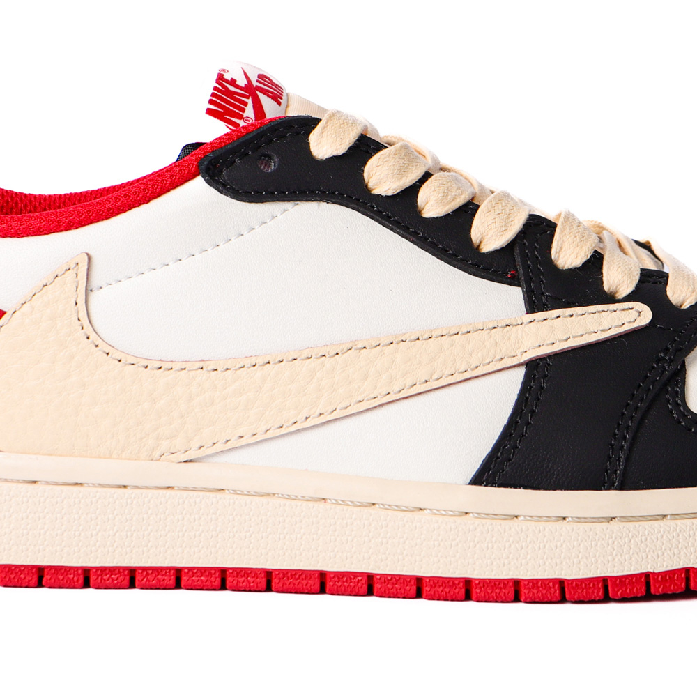Travis Scott Air Jordan 1 Low Black Red