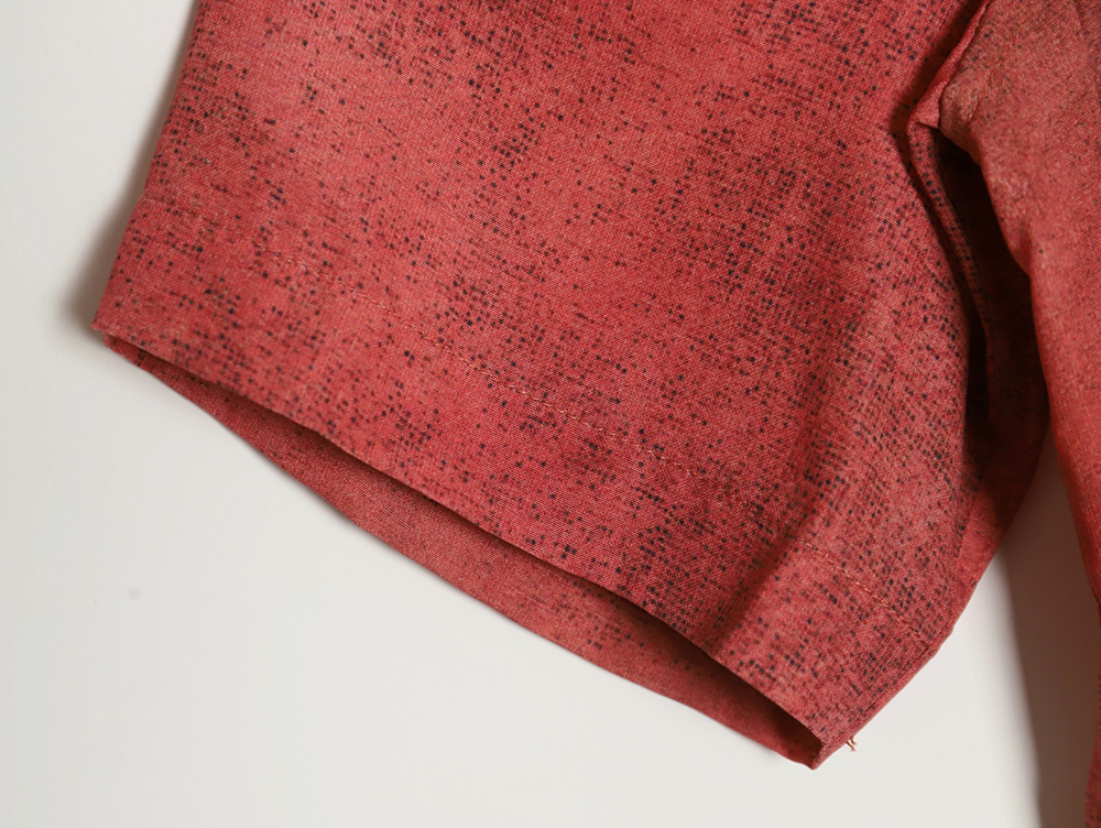 D*or 24ss fun little foot pattern new short-sleeved shirt