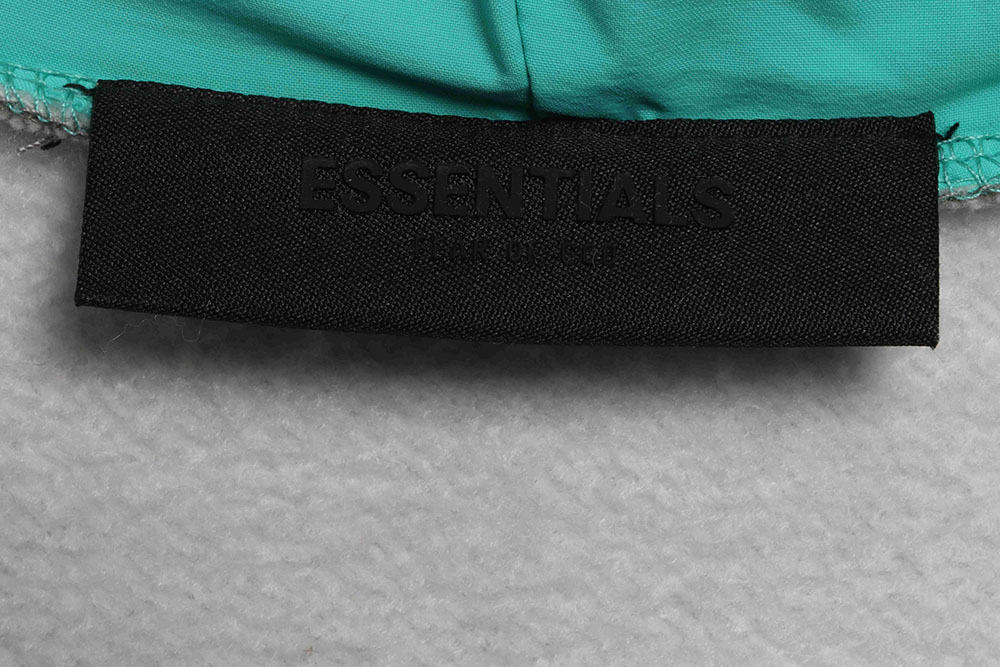 FOG double polyline curved letter hoodie