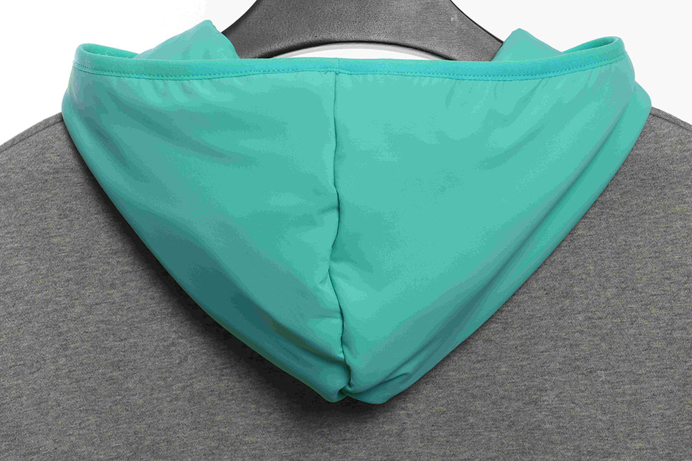 FOG double polyline curved letter hoodie